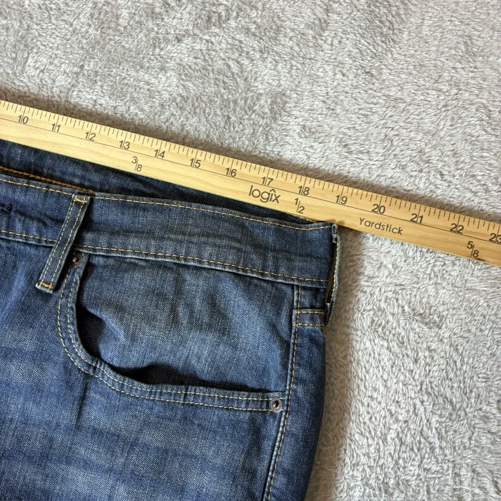 Levi's 559 Jeans Mens 36x34 (Fits 38x34) Relaxed Straight Med Wash‎ Blue Denim